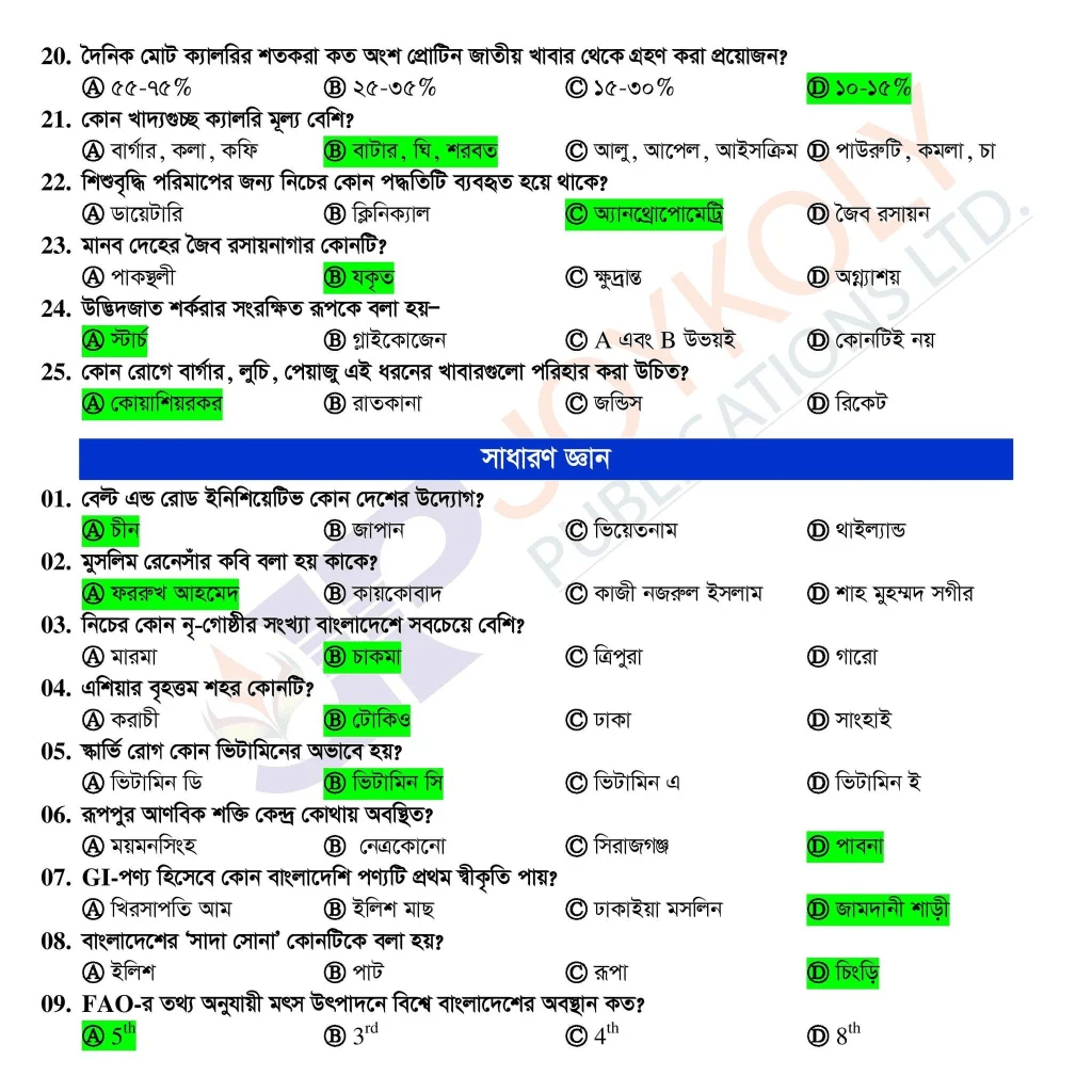 Home Economics Unit Question Solution 10