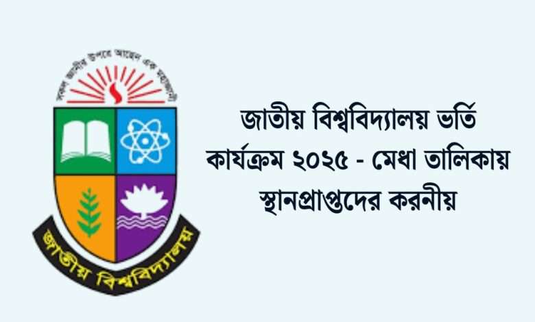National University NU admission result 2025