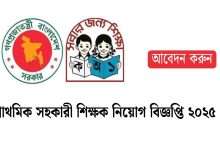 primary teacher job circular