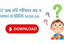 gst b unit question solve 2025-26