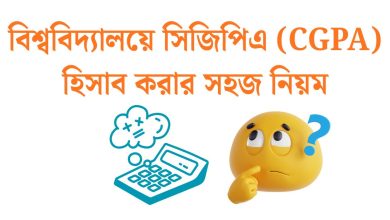 CGPA calculate formula